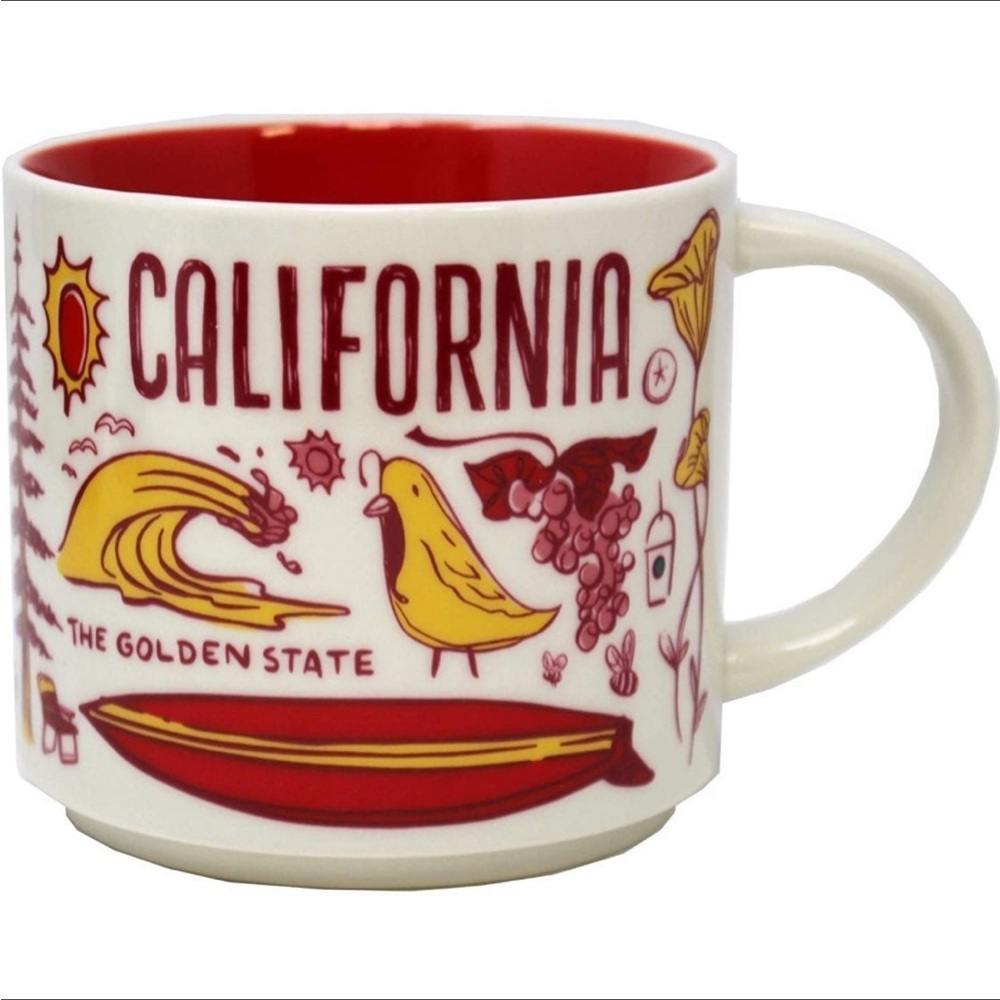 Starbucks California Themed Mug - Been There Series